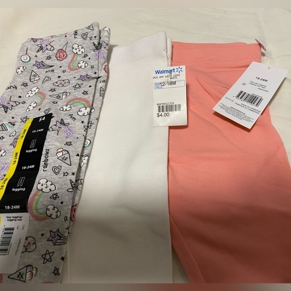 George Girls Leggings, NWT, lot of 3 pairs - Picture 2 of 4